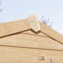 Rowlinson  6' x 7' 6" (Nominal) Apex Shiplap Timber Shed