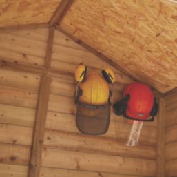 Rowlinson  6' x 7' 6" (Nominal) Apex Shiplap Timber Shed