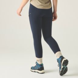 Regatta Monira Womens Leggings Navy Size 8 26" L