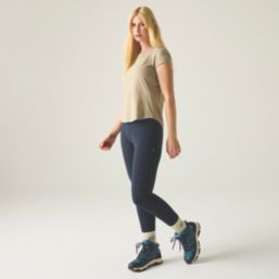 Regatta Monira Womens Leggings Navy Size 8 26" L