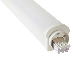 4lite  Single 4ft LED ECO Non-Corrosive Batten 6500K 21-31W 2700 - 3800lm 220-240V 4 Pack