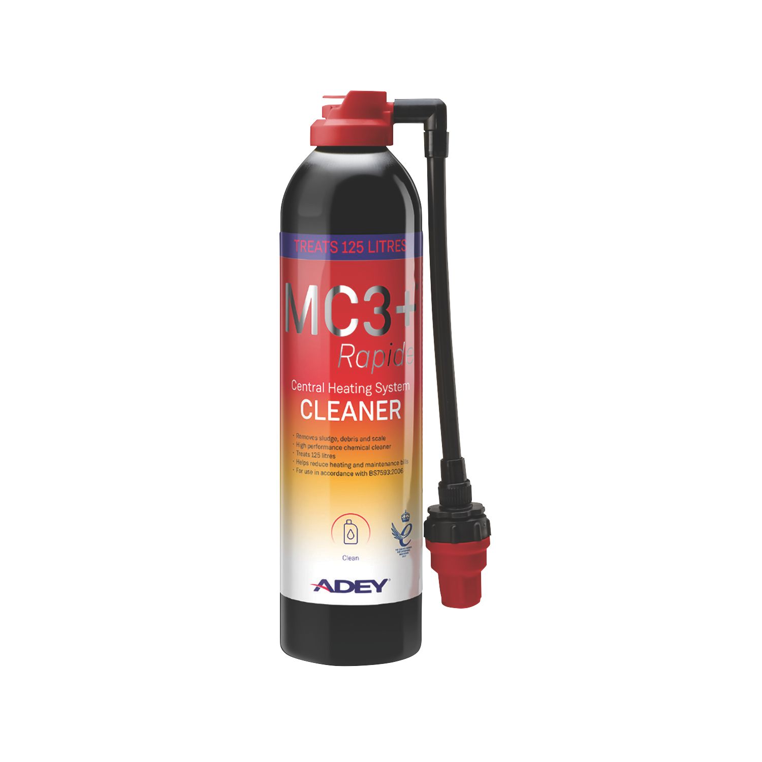 Adey MC3+ Rapide Central Heating System Cleaner 300ml (138KJ)