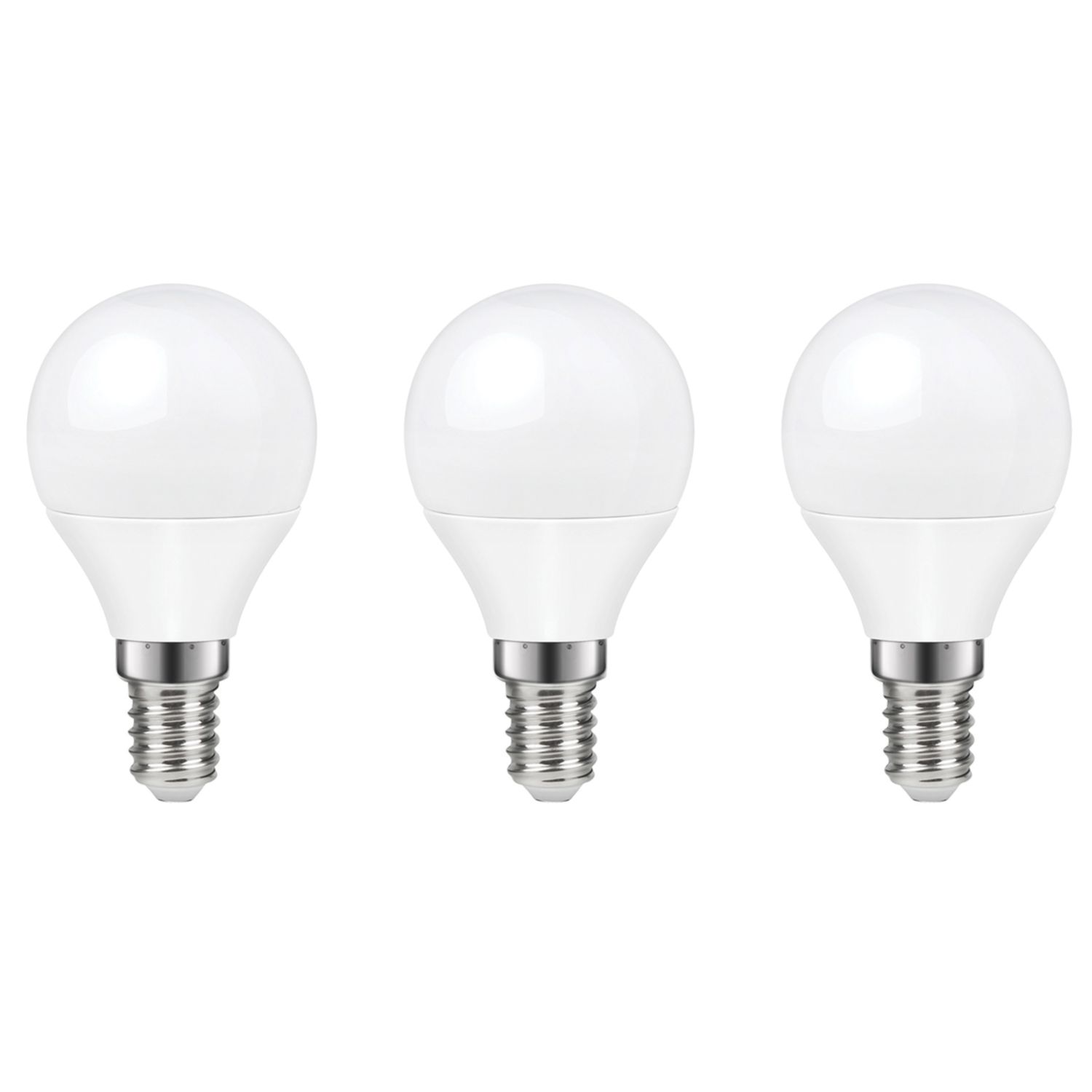 LAP E14 Mini Globe LED Light Bulb 470lm 4.2W 3 Pack (138PP)