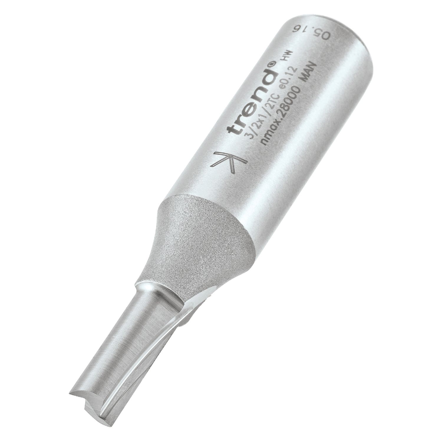 Trend 3/2X1/2TC 1/2" Straight Cutter 6mm x 16mm (138PX)