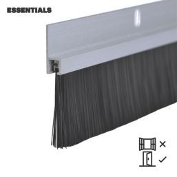 Essentials Draught Excluder Silver 1m