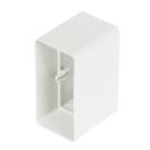 Manrose Rectangular Flat Channel Connector White 100mm