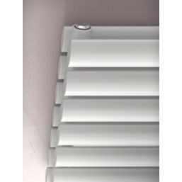 Ximax Fortuna 584mm x 1200mm 4109BTU White Horizontal Designer Radiator
