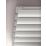 Ximax Fortuna 584mm x 1200mm 4109BTU White Horizontal Designer Radiator