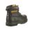 CAT Holton Size 7  Black  Steel Toe Cap Safety Boots