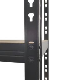 Essentials  5-Tier Metal Shelving Unit 1200mm x 400mm x 1800mm