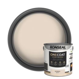 Ronseal 2.5Ltr Oatmeal Matt Emulsion Multi Surface Paint