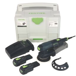 Festool ETSC 125 3.0 I Set 125mm 18V 2 x 3.0Ah Li Ion Airstream