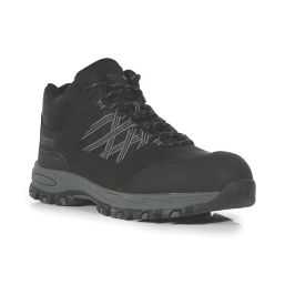 Regatta Sandstone SB    Safety Boots Black/Granite Size 7