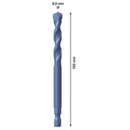 Bosch Expert Powerchange Plus Hex Shank Multi-Material Pilot Drill Bit 8.5mm x 105mm