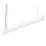 Lexco Castula LED Linear Pendant White 23W 2500lm