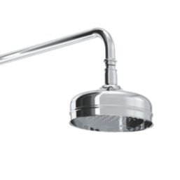 Bristan 1901 Rear-Fed Exposed Chrome Thermostatic Mixer Shower with Rigid Riser Kit