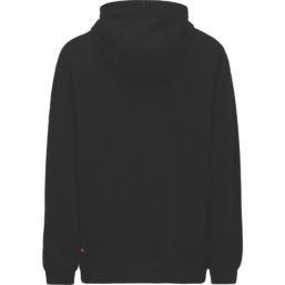 Hard Yakka Brushed Fleece Hoodie Black X Large 43" Chest