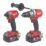 Refurb Milwaukee M18 FPP2A2-502X FUEL 18V 2 x 5.0Ah Li-Ion RedLithium Brushless Cordless Twin Pack