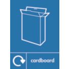 Essentials  Cardboard Recycling Sign 297mm x 210mm