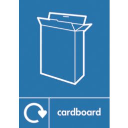 Essentials  Cardboard Recycling Sign 297mm x 210mm