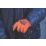 Site SWG227 Thermal Waterproof Gloves Orange / Black X Large