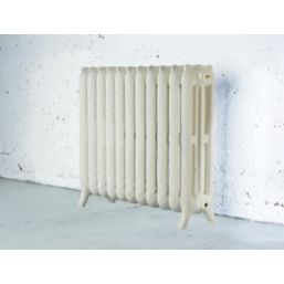 Arroll 760mm x 914mm 5405BTU Cream Cast Iron 3 Column Radiator