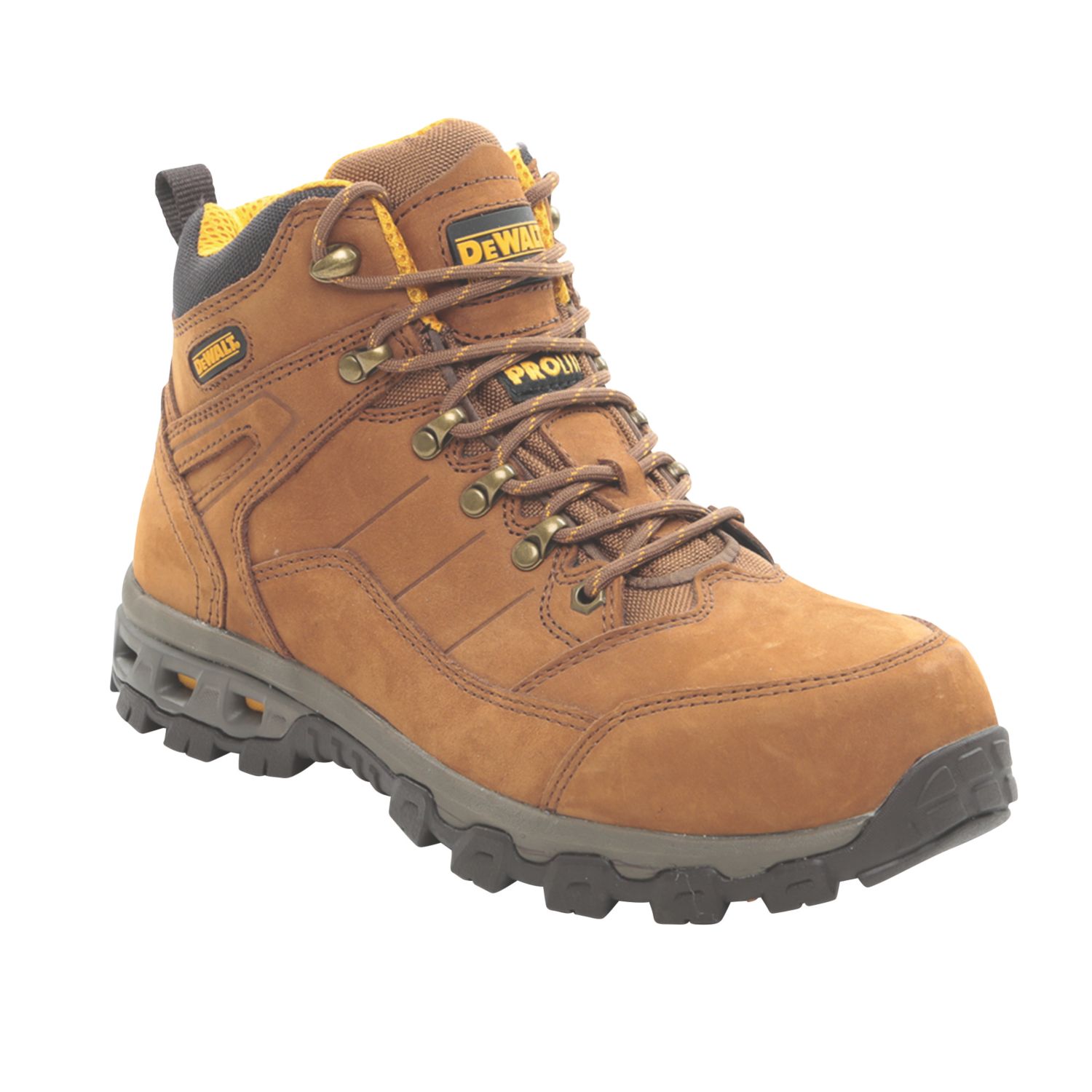 DEWALT Pro-Lite Comfort Size 10 Brown Safety Boots (1409T)