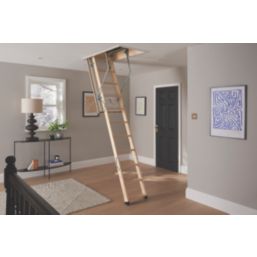 Werner Fireguard Pro Timber Fire Rated 2.88m Loft Ladder Kit