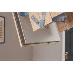 Werner Fireguard Pro Timber Fire Rated 2.88m Loft Ladder Kit