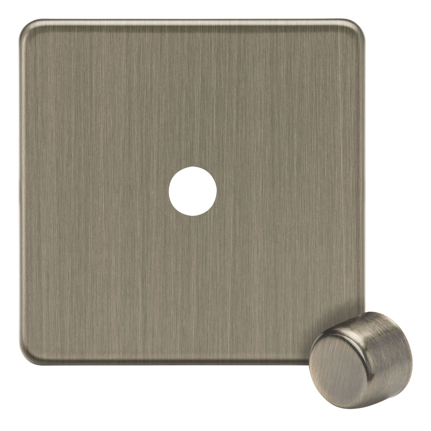 Knightsbridge 1-Gang Modular Dimmer Switch Antique Brass (140CR)