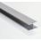 Radmat Building Materials  Silver 16mm H-Profile 3000mm x 40mm