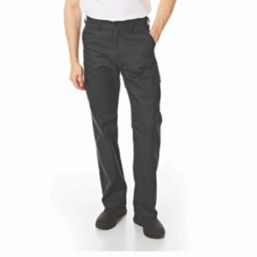 Lee Cooper LCPNT205 Cargo Trousers Black 32" W 33" L