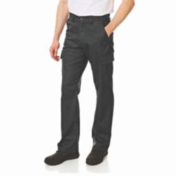 Lee Cooper LCPNT205 Cargo Trousers Black 32" W 33" L
