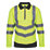 Regatta Pro Hi-Vis Long Sleeve Polo Shirt Yellow / Navy Medium 40" Chest