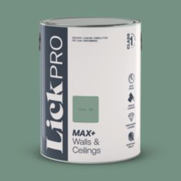 LickPro Max+ 5Ltr Teal 05 Eggshell Emulsion  Paint