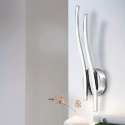 Eglo Valmora LED Wall Light Silver 9W 1250lm