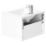 Newland  Single Drawer Wall-Mounted Vanity Unit with Basin Gloss White 500mm x 450mm x 370mm