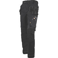 Dickies Holster Universal FLEX  Trousers Black 36" W 34" L