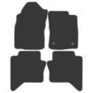 Car Mat Co. Toyota Hilux 2016 - 2020 Carpet & Rubber Car Mats 4 Piece Set