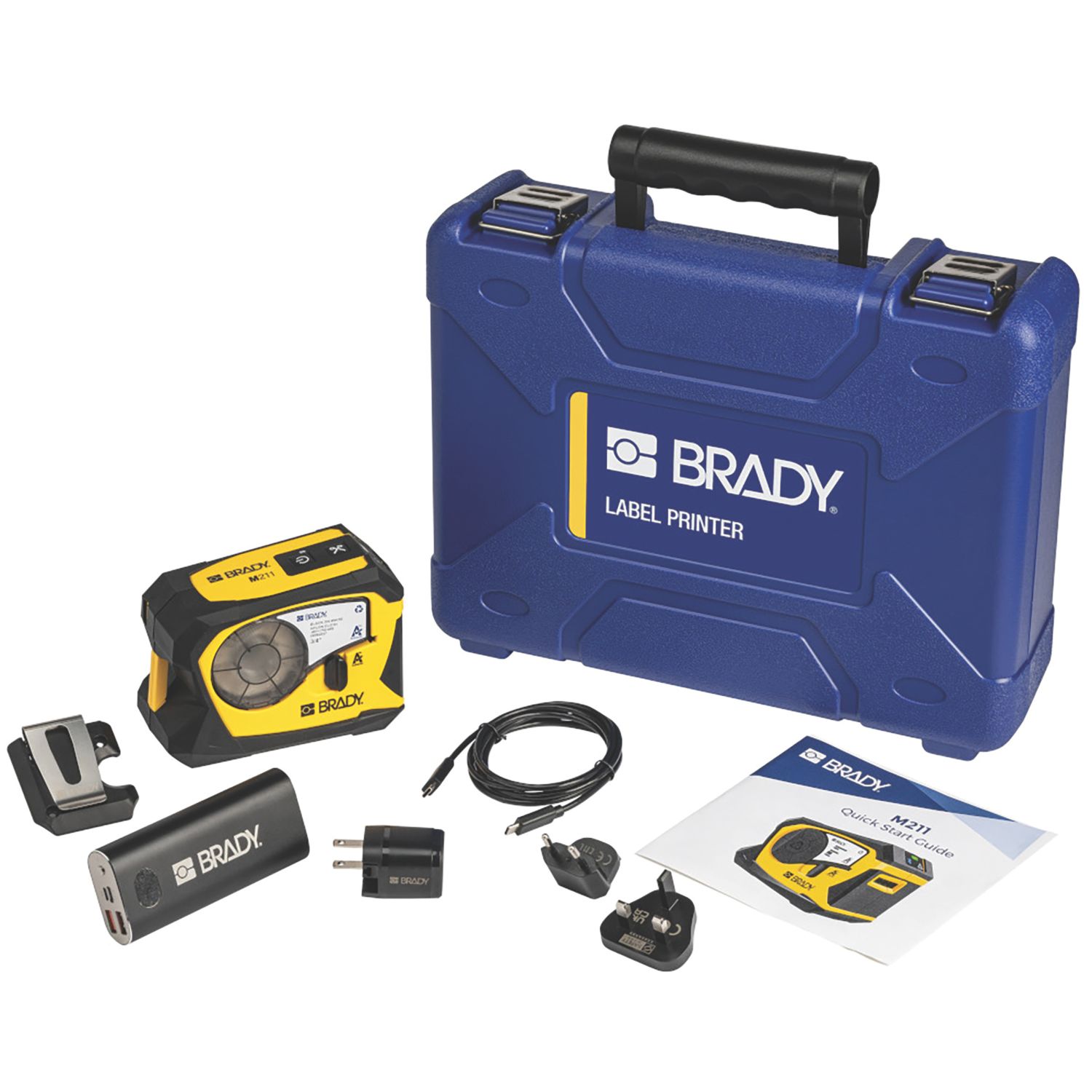 Brady M211-KIT-EU-UK-US Label Printer (140YY)