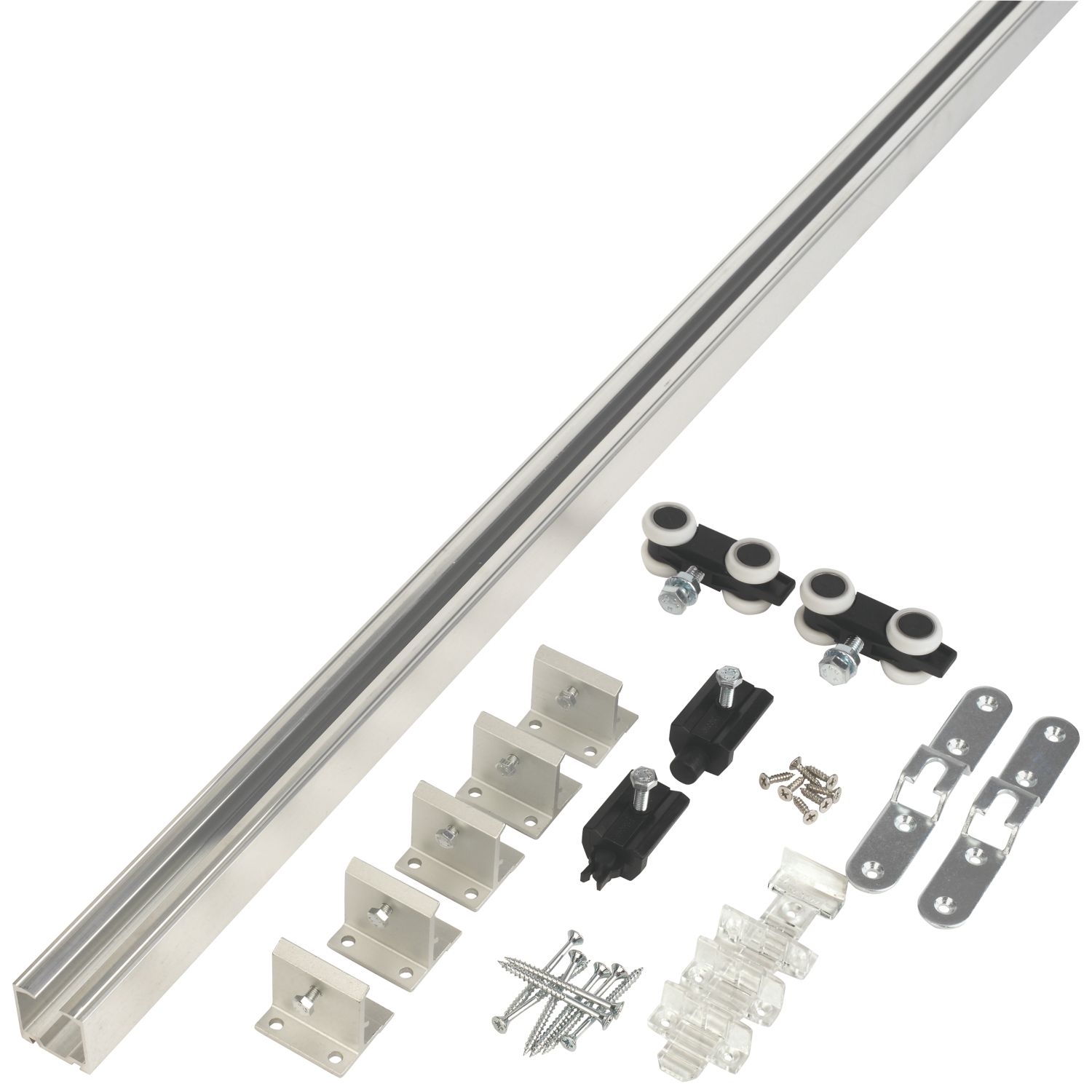 Rothley Herkules 120 SD/HS1215 1-Door Sliding Track System Aluminium 1500mm (14102)