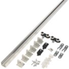 Rothley Herkules 120 SD/HS1218 1-Door Sliding Track System Aluminium
 1800mm