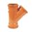 FloPlast Push-Fit 45° Triple Socket Equal Junction 110mm