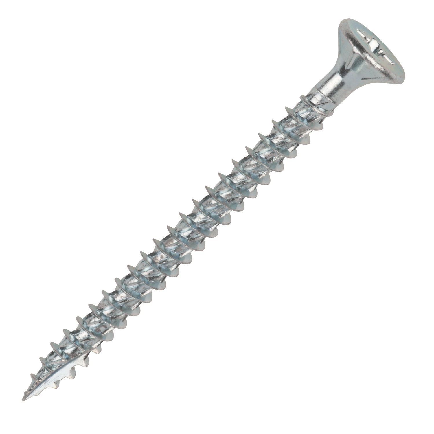 Turbo Silver PZ Double-Countersunk Multipurpose Screws 3mm x 25mm 200 Pack (14126)