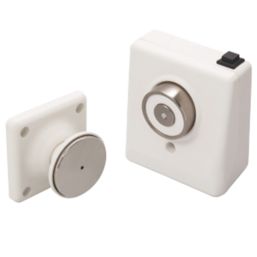 Geofire Doormouse 24V Fire Door Retainer White 95mm