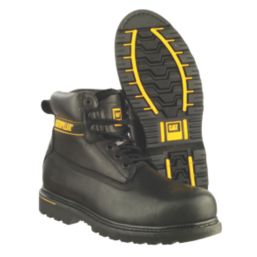 CAT Holton Size 8  Black  Steel Toe Cap Safety Boots