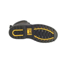 CAT Holton Size 8  Black  Steel Toe Cap Safety Boots