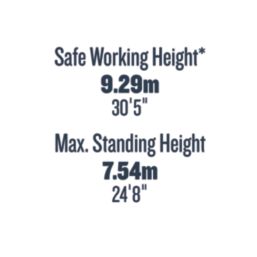 Werner TradePRO D-Rung 8.55m Extension Ladder