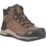 CAT Inductor Mid Size 9  Brown Waterproof  Safety Boots