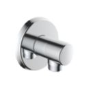 Bristan Contemporary Round Shower Wall Outlet Chrome-Plated 55mm